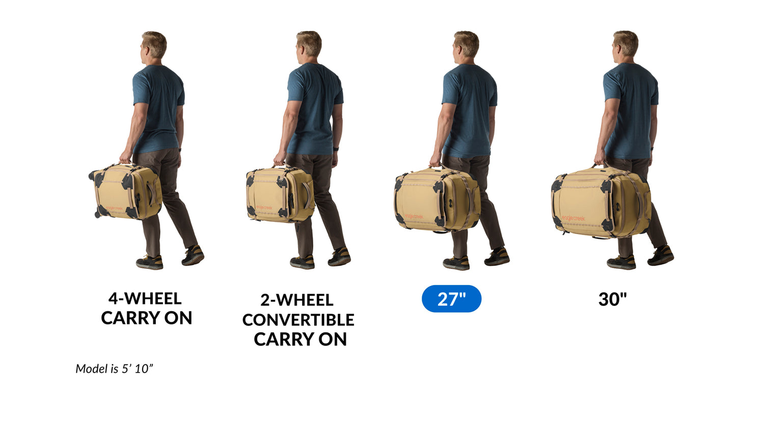 Gear Warrior XE 2-Wheel 27 Luggage - Blue Jay Best 2 Wheel Luggage View 
