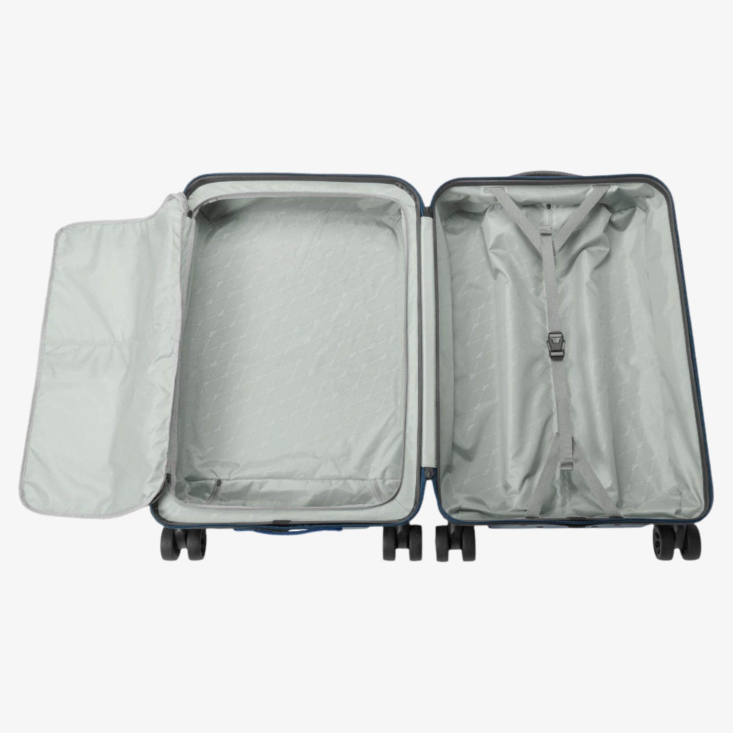 Blue Best Checked Luggage