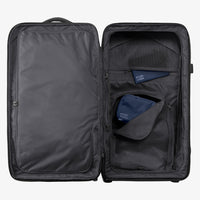 Black Storage Trunk with Wheels Eagle Creek