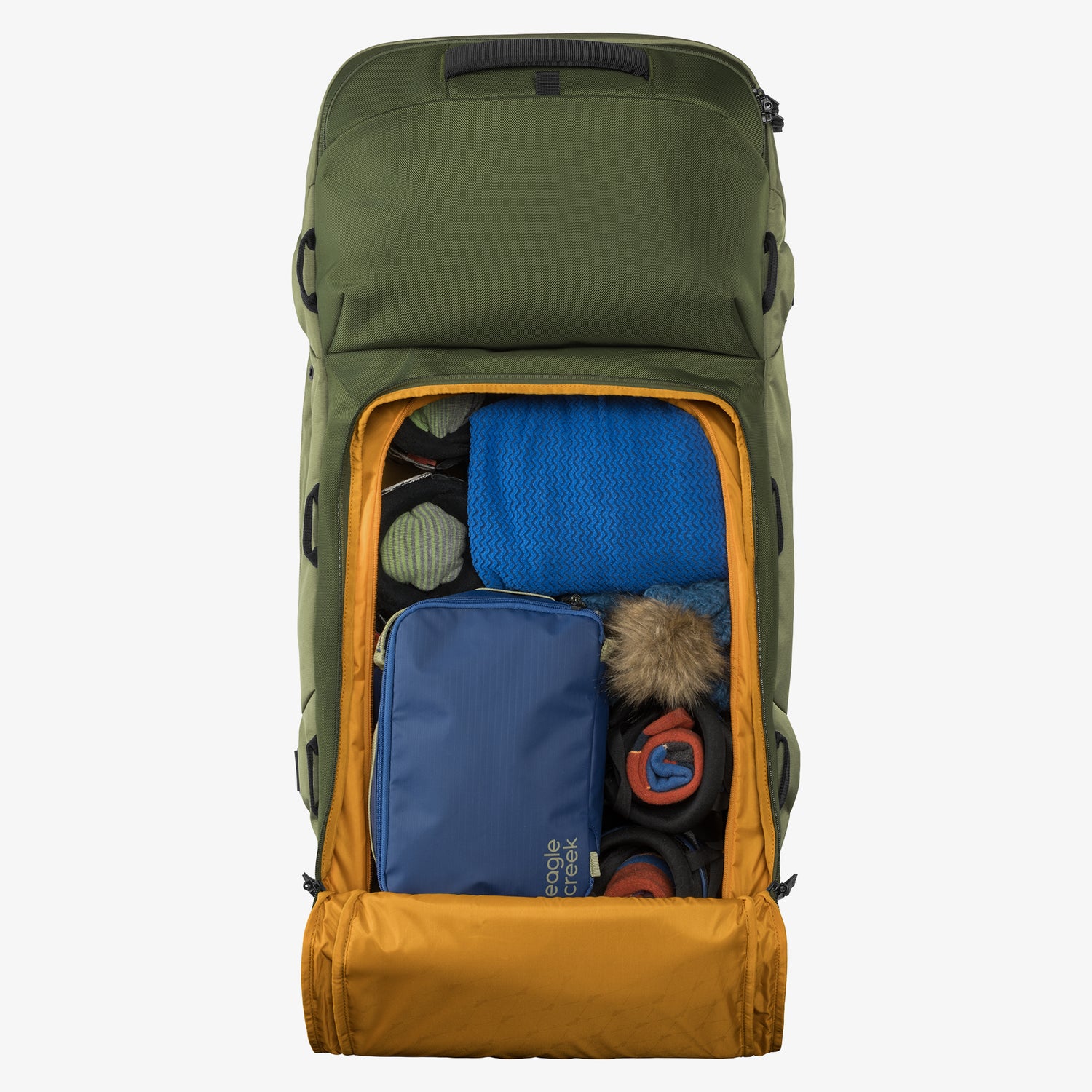 Green Extended Travel Luggage Eagle Creek