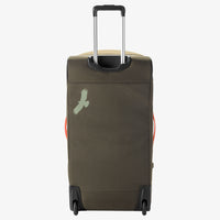 Large Tan Check-In Rolling Luggage