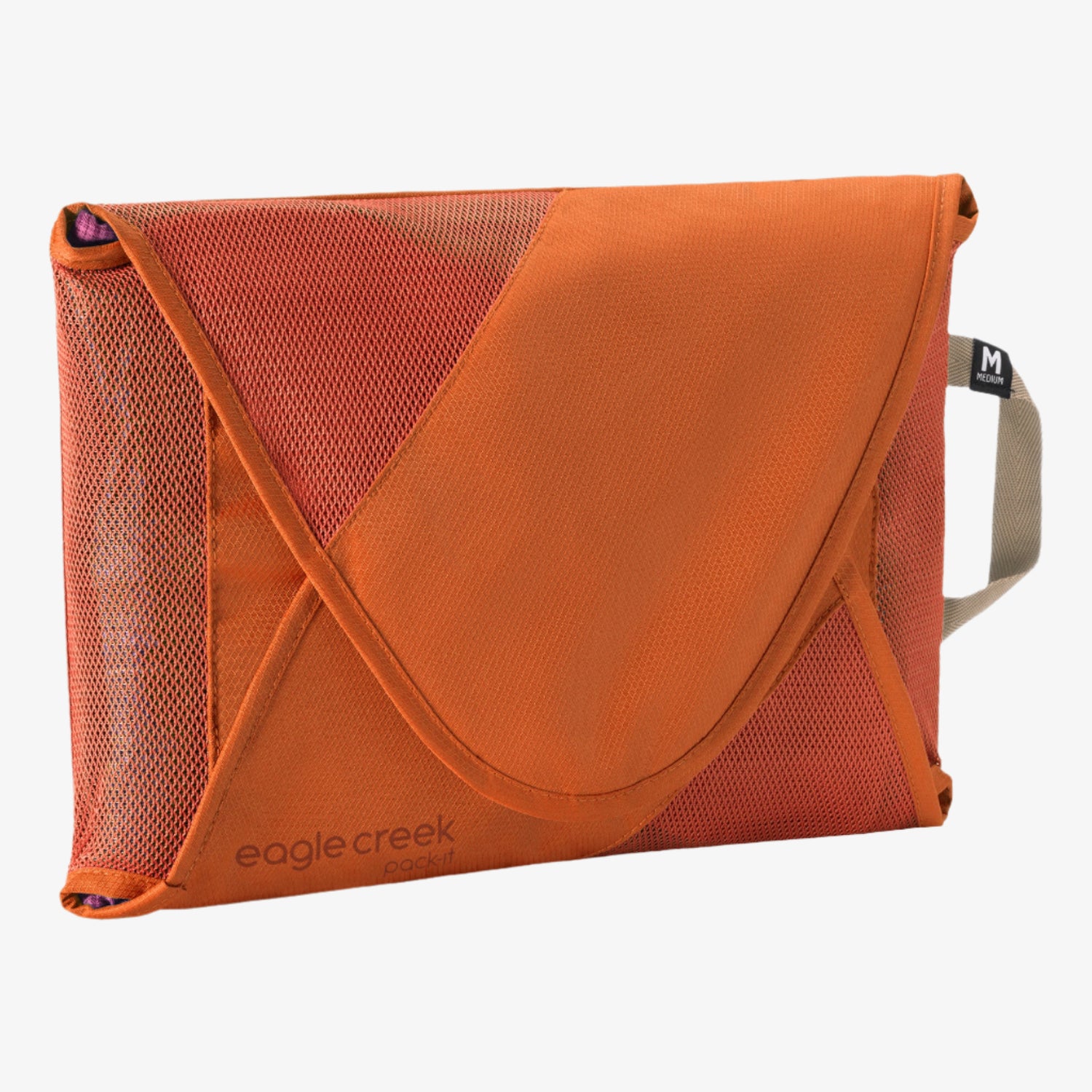 Mandarin Orange Folding Garment Bag