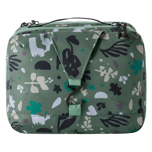 Pack-It® Trifold Toiletry Kit - ROOTS & SHOOTS: DUCK GREEN