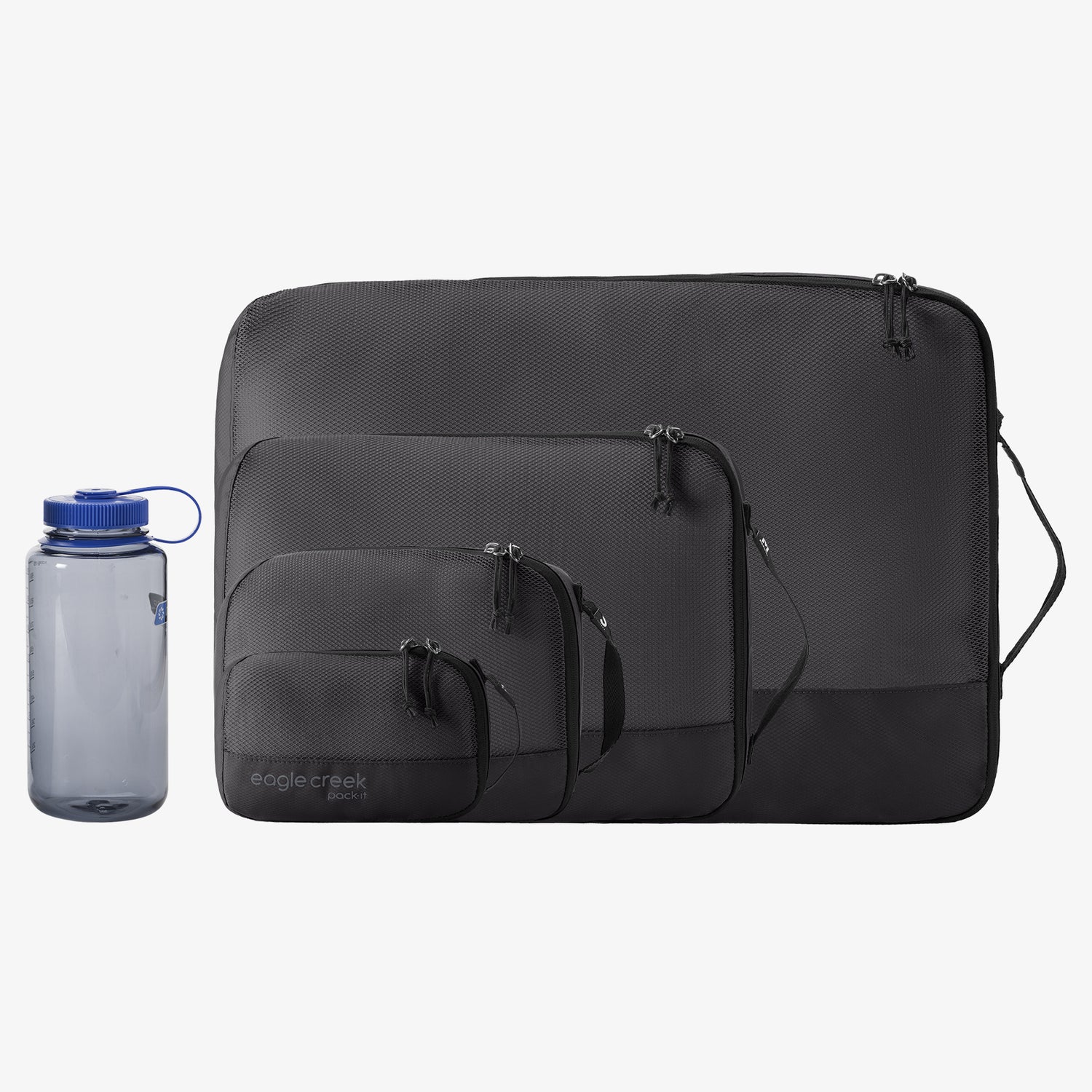 Eagle Creek Black Packing Cubes Size Comparison