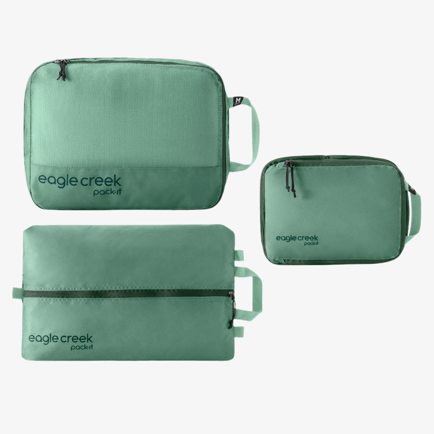 Green Packing Cubes Set Eagle Creek