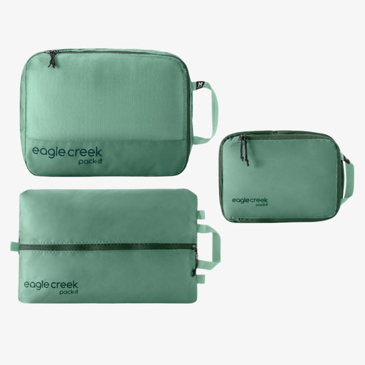 Green Packing Cubes Set Eagle Creek