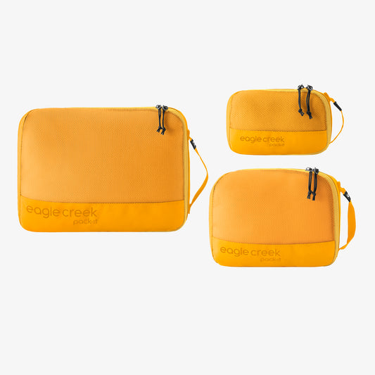 Yellow Packing Cube Set of 3 Eagle Creek
