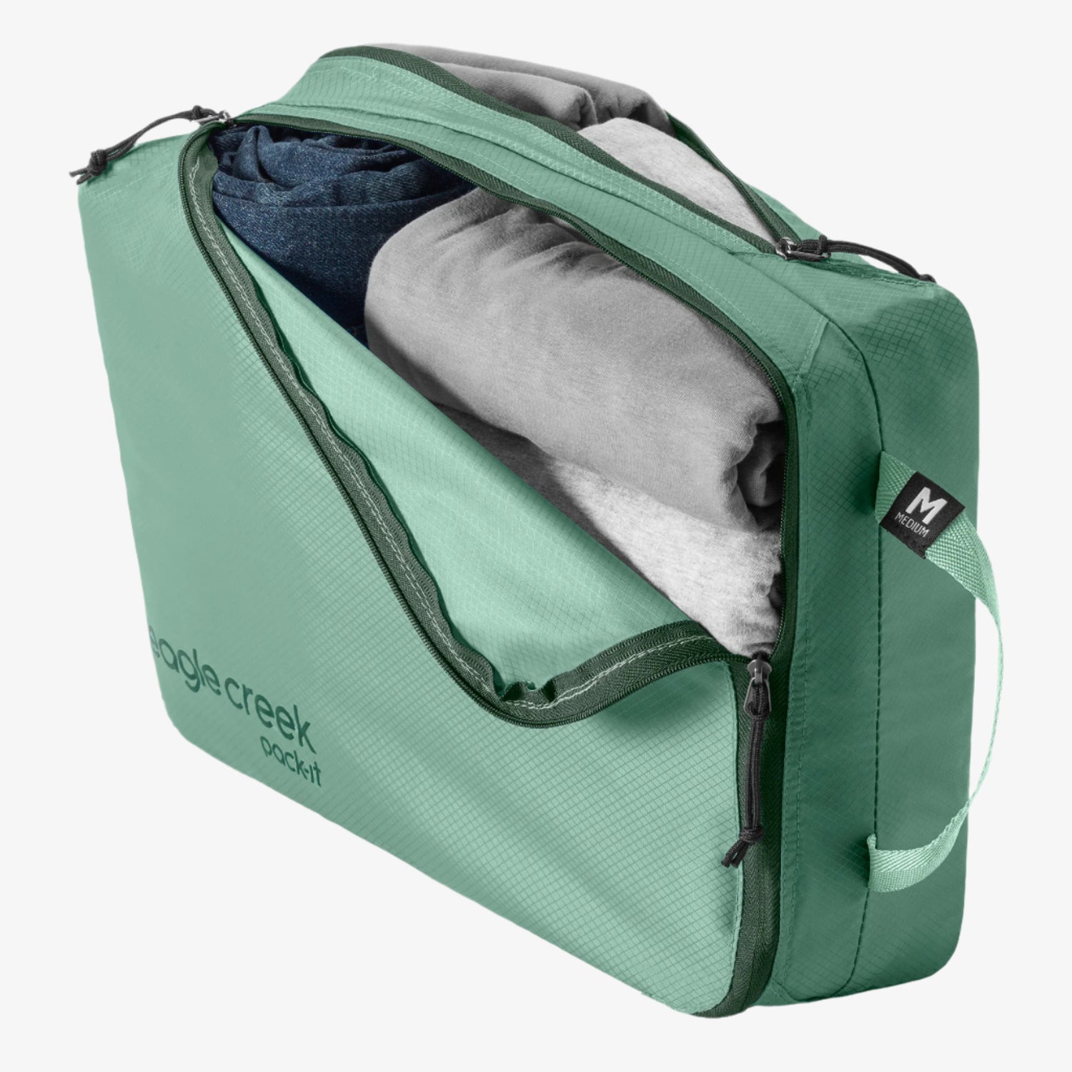 Green Double-Sided Packing Cube Eagle Creek