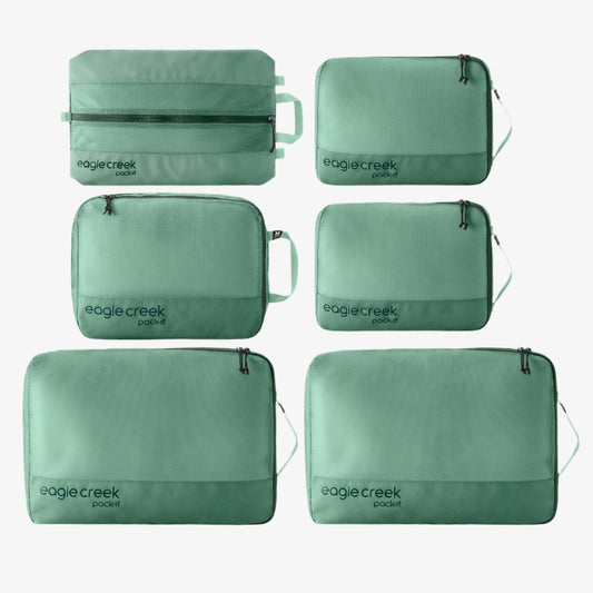 Green Eagle Creek Compression Packing Cube Set