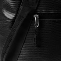 Migrate Tote Bag - Black Tote Bag with Zipper Detail View 5