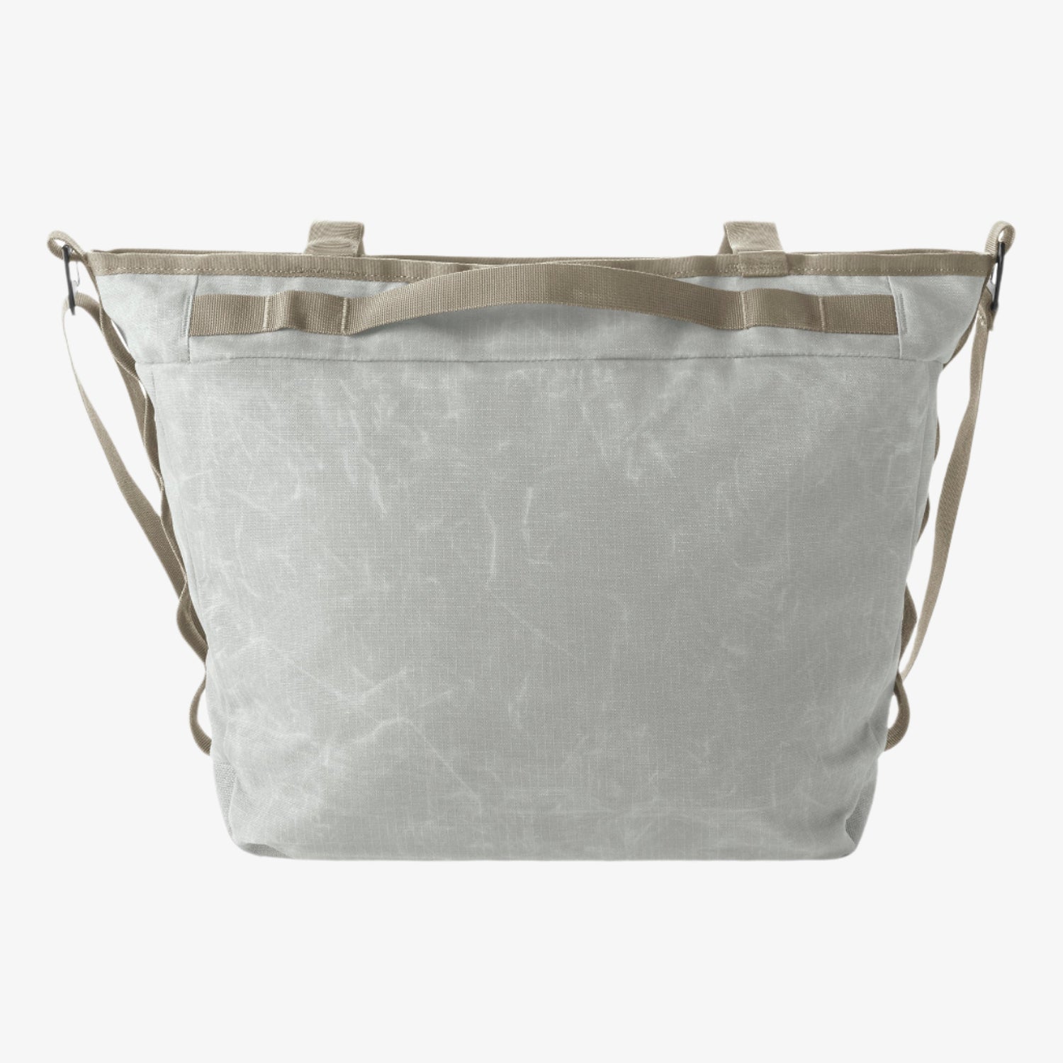 Storm Grey Tote Bag Trolley Sleeve Detail