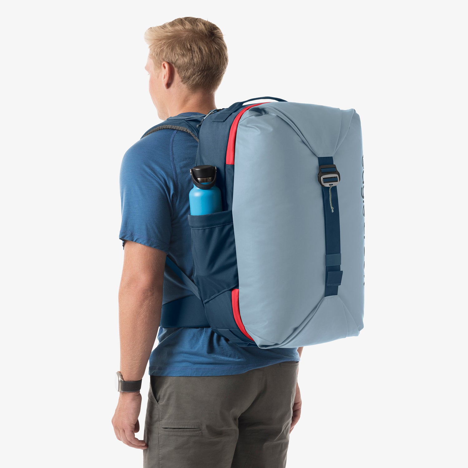 Blue Backpack With Water Bottle Pocket Eagle Creek