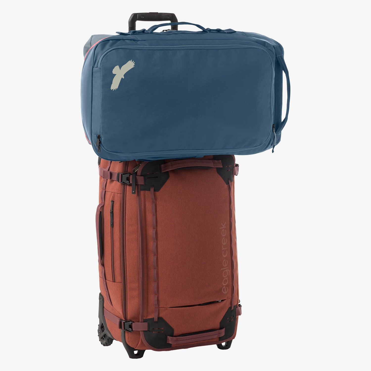 bagger travel backpack Tour 55L Customily a loop for holding What Size Backpack Is Color:Palm