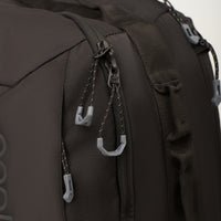 Black Travel Backpack Lockable Zippers Eagle Creek
