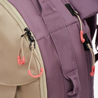 Purple Travel Backpack Lockable Zippers Eagle Creek