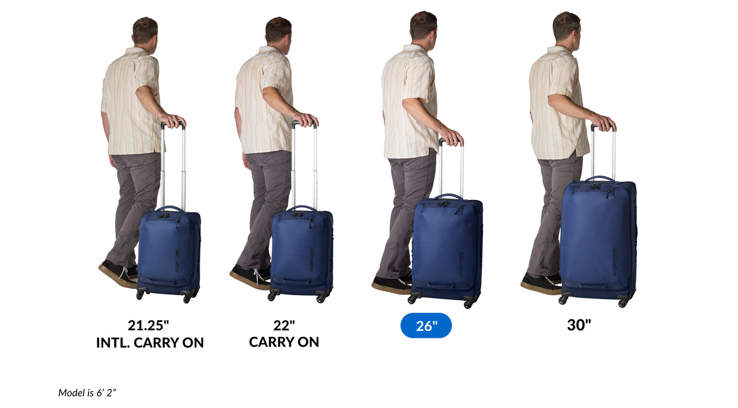 Gold Yellow 26 Inch Luggage Eagle Creek