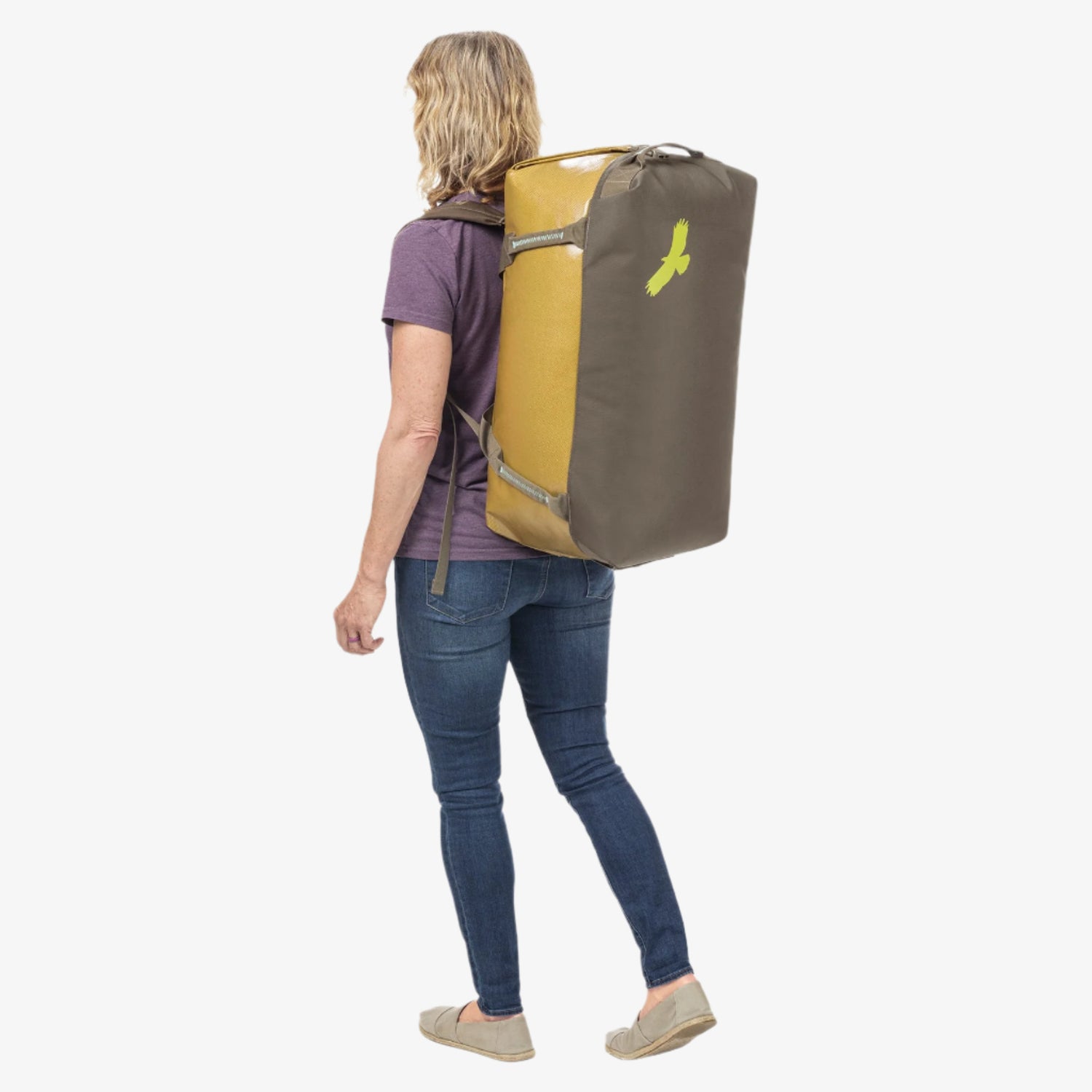 Migrate 60L Duffel Bag - Backpack Carry Detail View 
