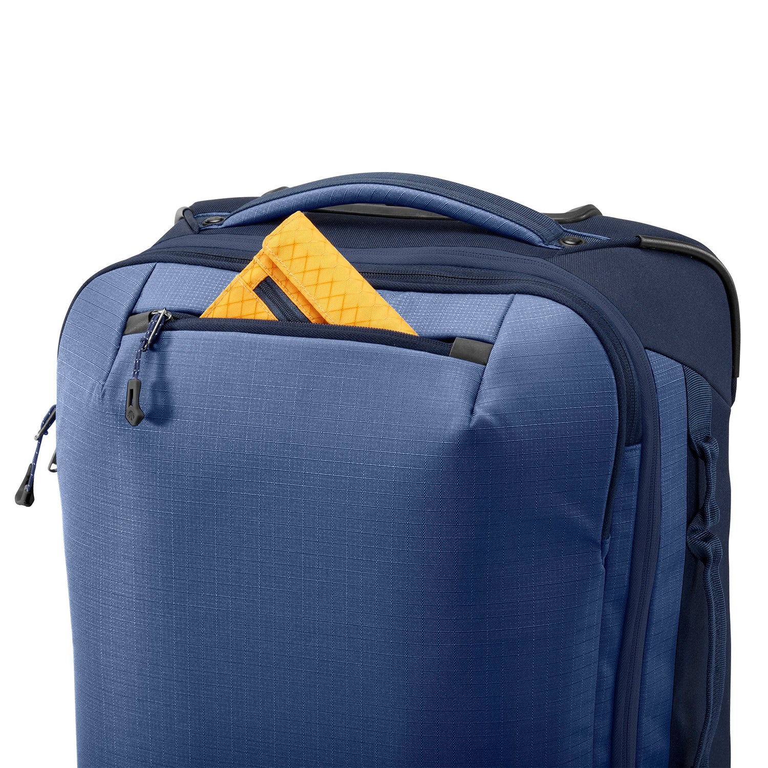 Expanse 2-Wheel 21.25 Convertible International Carry-On Luggage - External Pocket Detail View 