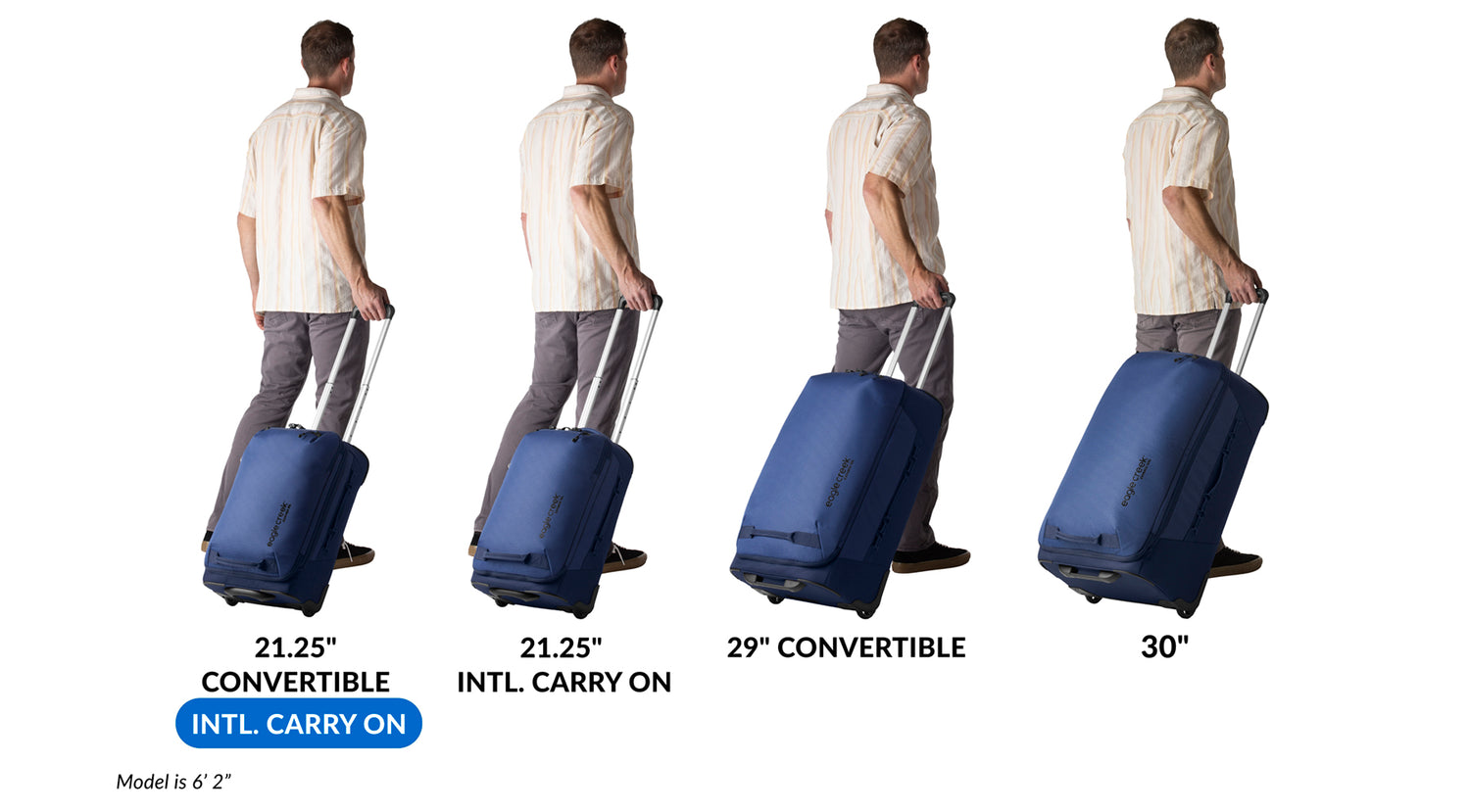 International carry on luggage on sale