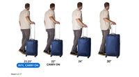Gold Yellow Best Carry On Luggage for International Travel