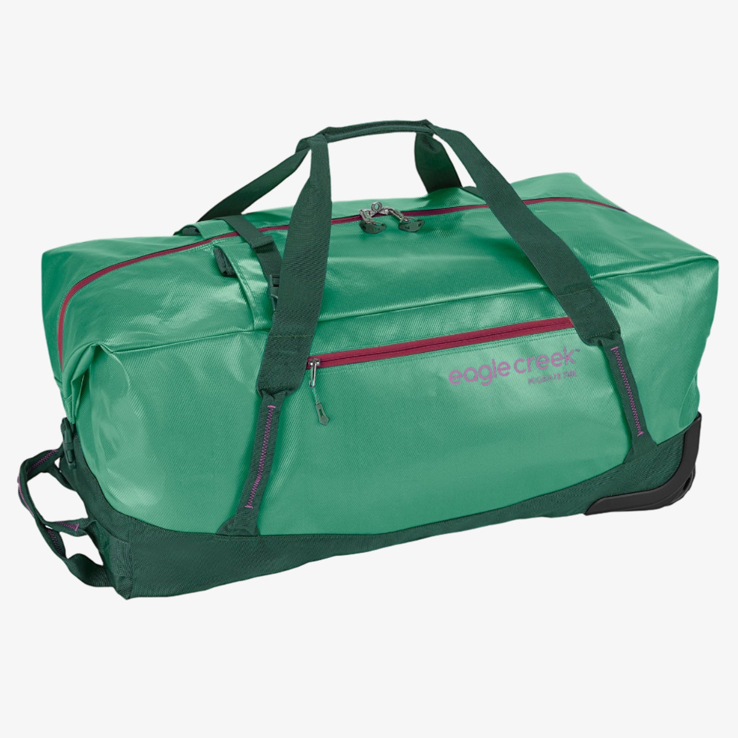 Green Duffel Bag with Wheels Eagle Creek