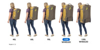Black Large Duffel Bag with Wheels Eagle Creek