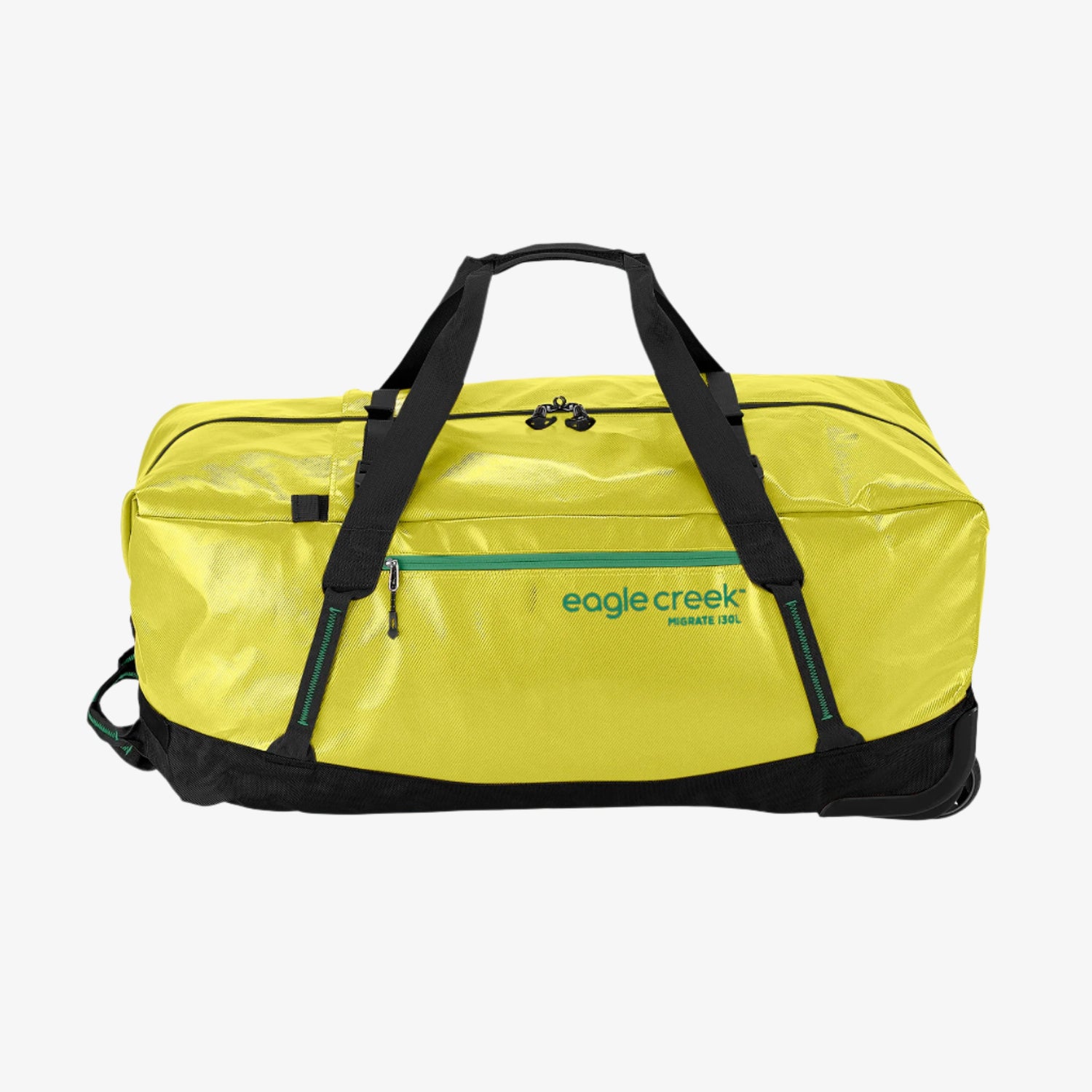 Yellow Duffle Bag with Wheels Eagle Creek