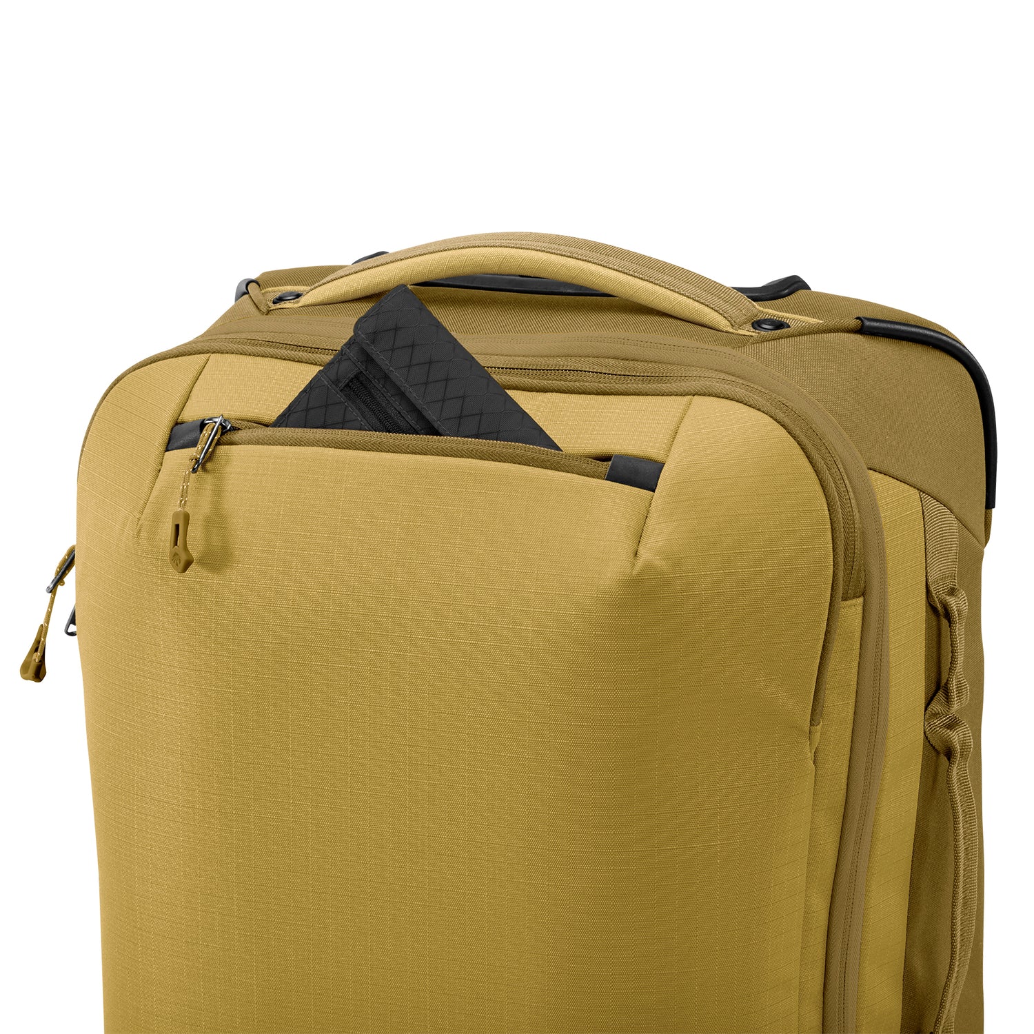 Expanse 2-Wheel 21.5 International Carry-On Luggage - Exterior Pocket Detail View 