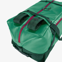 Green Duffel Bag with Backpack Straps