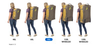 Blue Duffel Bag Backpack Combo Eagle Creek