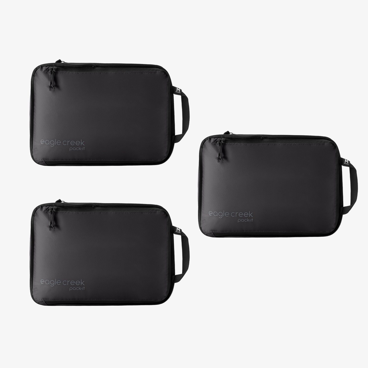 Black Compression Packing Cube Set Eagle Creek
