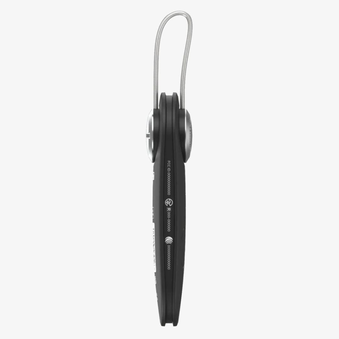 Black GPS Luggage Tracker