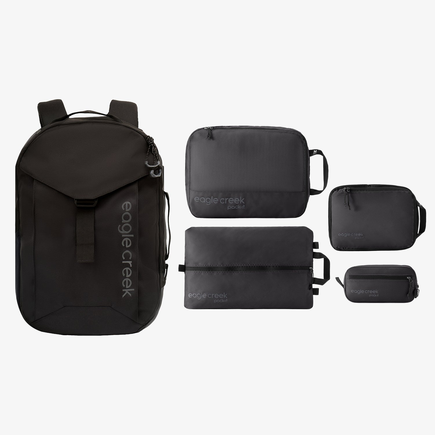 Black Travel Backpack Bundle Eagle Creek