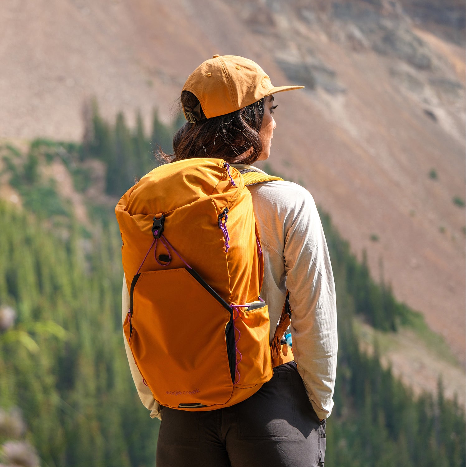 Orange Hiking Backpack Eagle Creek