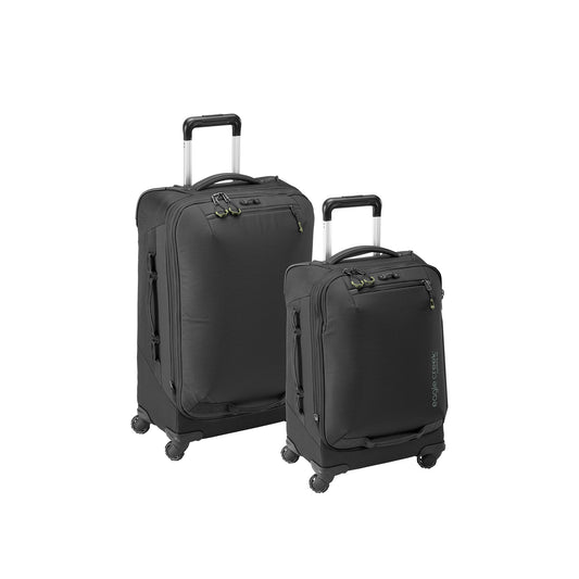 Expanse 4-Wheel Luggage Set - BLACK / BLACK