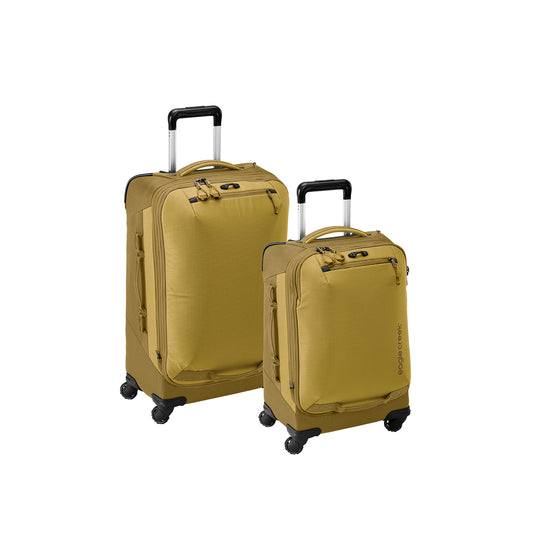 Expanse 4-Wheel Luggage Set - Gold / Gold