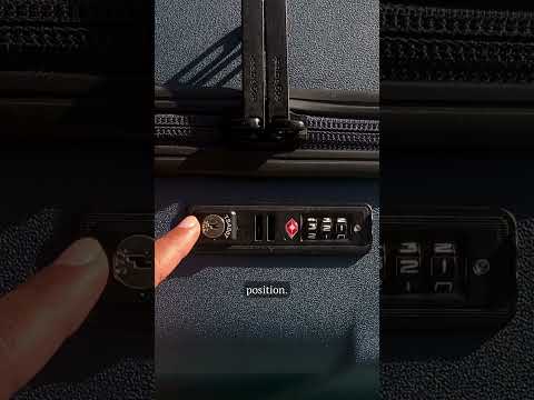 How to unlock your Eagle Creek luggage